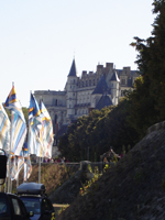 Vue sur le chteau d'AMBOISE.